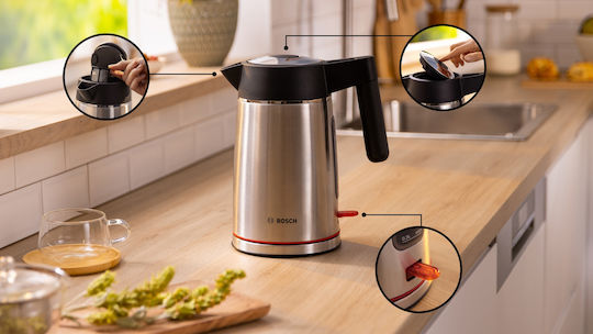 Bosch MyMoment Kettle 1.7lt 2400W Silver
