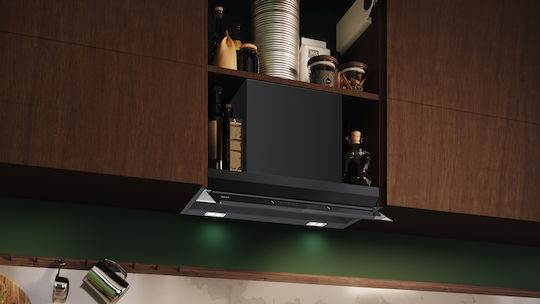 Neff Μηχανισμός Απορρόφησης 60cm Μαύρος με Wi-Fi