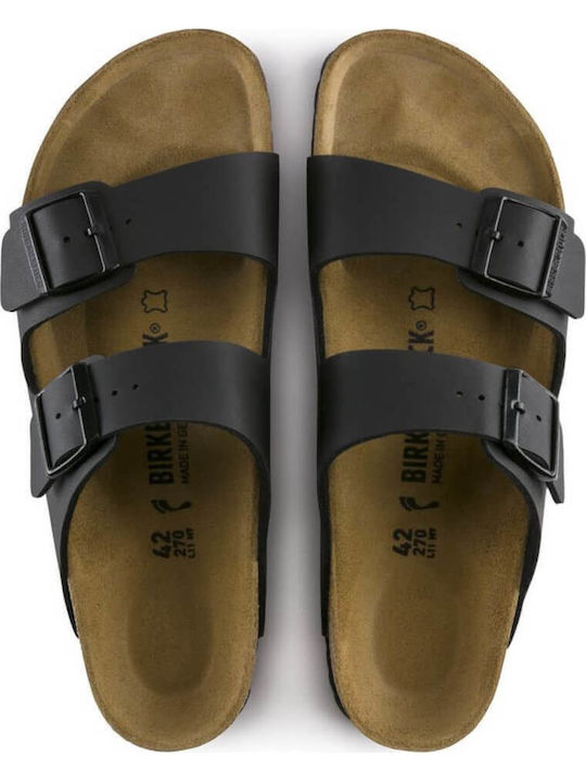 Arizona Birko-Flor Men's Sandals Black Narrow Fit