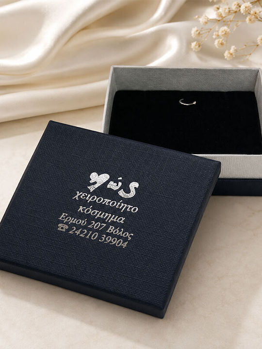 Ios Women's Silver Cross with Chain