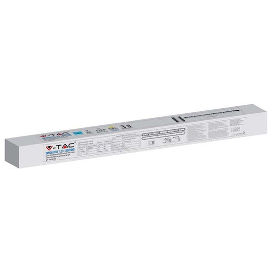 V-TAC LED Iluminare Liniară Comercială Plafon 36W Alb Natural IP65 L120xA7.8xÎ7.2cm
