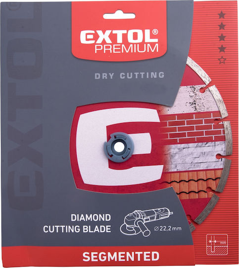 Extol Δίσκος Κοπής Δομικών Υλικών 180mm