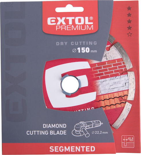 Extol Extol Schleifscheiben Für Baumaterialien 150mm