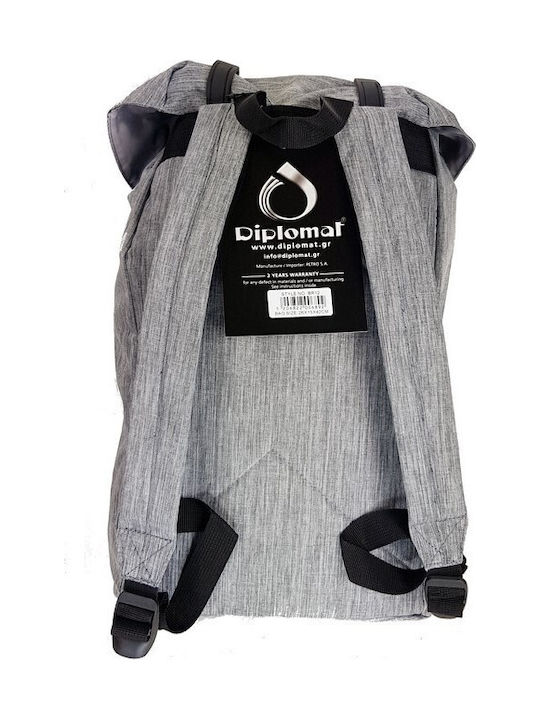 Diplomat Backpack Waterproof 16lt Grey