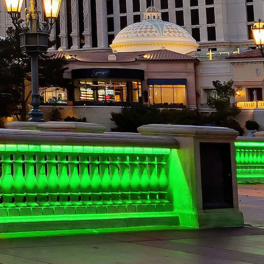 V-TAC Bandă LED Impermeabilă 24V Lumină Verde 5m Tip COB