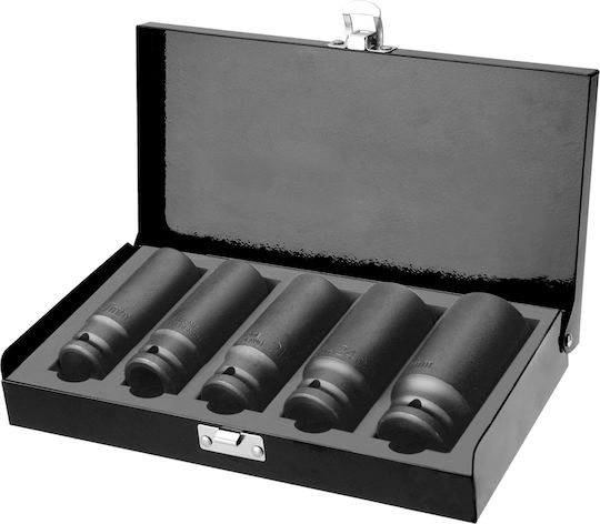 Fortum Prize Pneumatic Cu Gazdă Cadru 1/2" Set 5 Bucăți