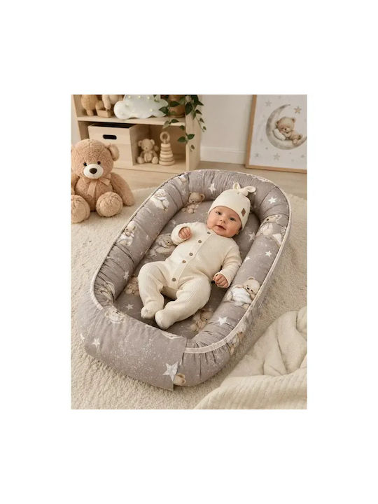 MimiNu Baby Nest Pillow Bedtime Story Beige 55x75cm