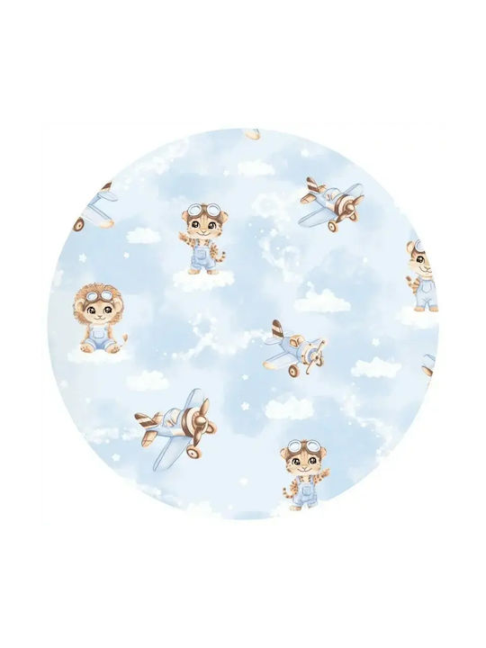 Qmini Pernă pentru bebeluși tip cuib Sky Adventure 55x75cm