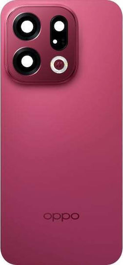 Oppo Find X9 Capac Baterie Roșu Catifea Magenta Service Pack 621033000814