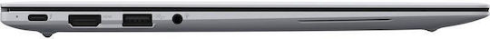 Asus ExpertBook Ultra B9406CAA-TH0728X 14" OLED Ecran tactil 120Hz (Ultra 7-358H/64GB/1TB SSD/W11 Pro) Gri Morn (Tastatură US)