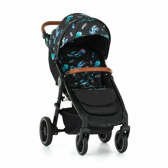 Petite & Mars Pad pentru cărucior Față și Spate 42x86cm Negru