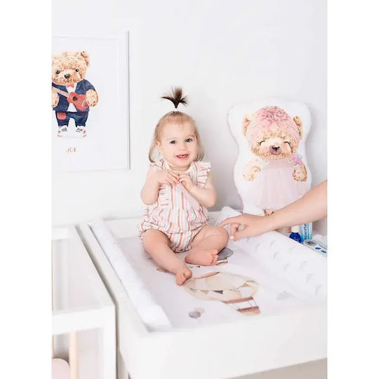 Ceba Baby Saltea de schimbat rigidă Basic Clever Otter 70x50cm
