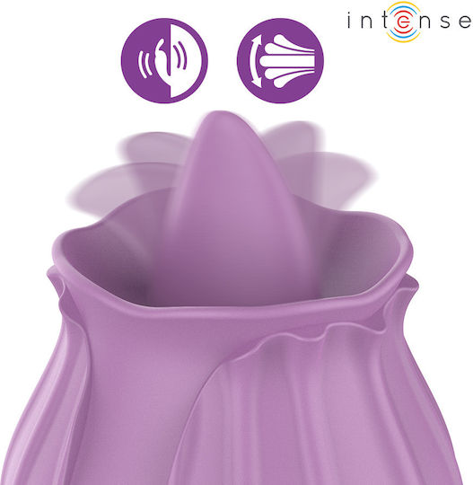 Intense Azalea Mini Klitoris Vibrator 8cm Lila