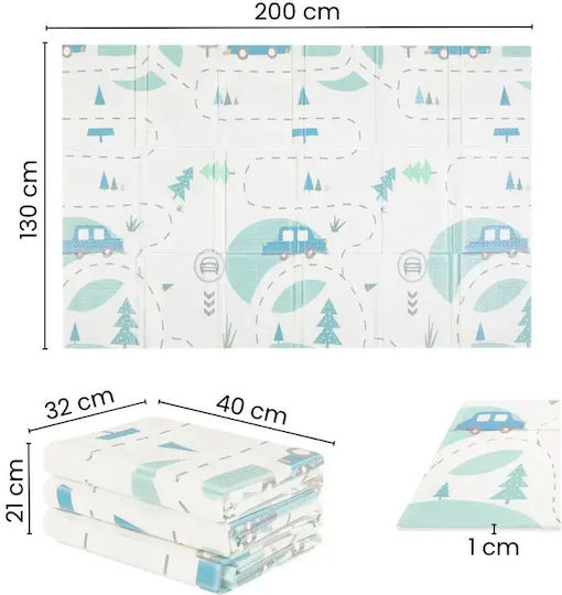 Petite & Mars Covor Pentru Copii Cars 130x200cm