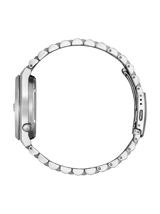 Citizen Tsuyosa Мъжки Часовник 40mm Автоматичен със Сребриста Метална Гривна