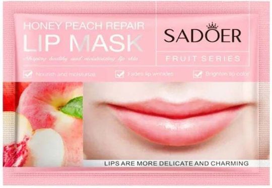 Sadoer Mască de buze pentru copii Honey Peach 8gr
