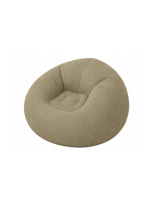 Fotoliu Puf Gonflabil Brown 100x100x65cm