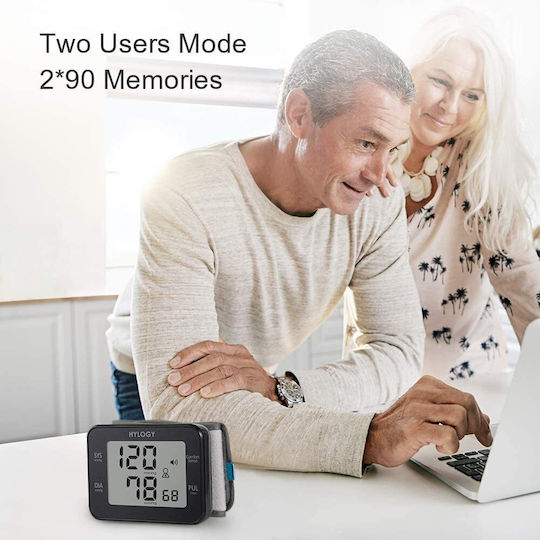 Hylogy Automatic Digital Wrist Blood Pressure Monitor
