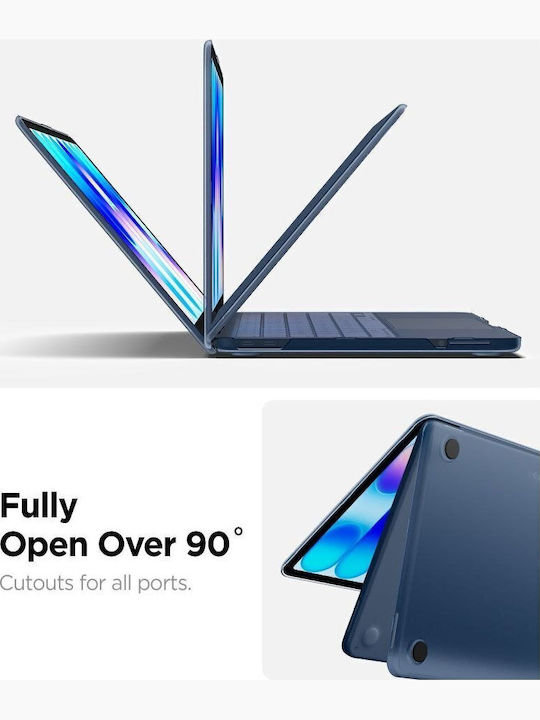 Spigen Калъф за лаптоп 13" в син цвят ACS11814