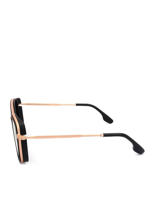 L.G.R. Unisex Sunglasses with Rose Gold Frame