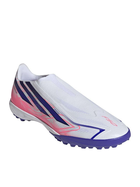 adidas adidas F50 Hyperfast League TF Fußballschuhe mit geformten Stollen Weiß