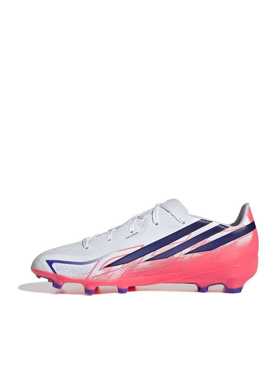 adidas F50 Hyperfast League FG Футболни Обувки с Бутони Бели