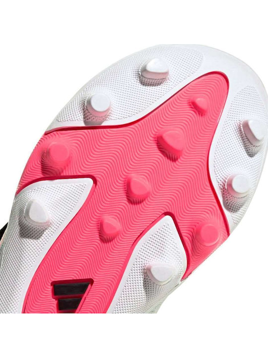 Predator Club FG/MG Kids Soccer Cleats With Molded Studs White