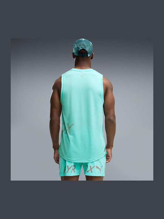 PUMA X Hyrox Pwrmode T-shirt Τιρκουάζ PUMA X Hyrox Pwrmode T-shirt Τιρκουάζ