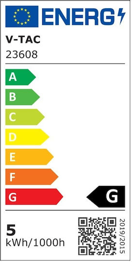 V-TAC Bandă LED 24V Lumină Albă Naturală 10m Tip SMD2835