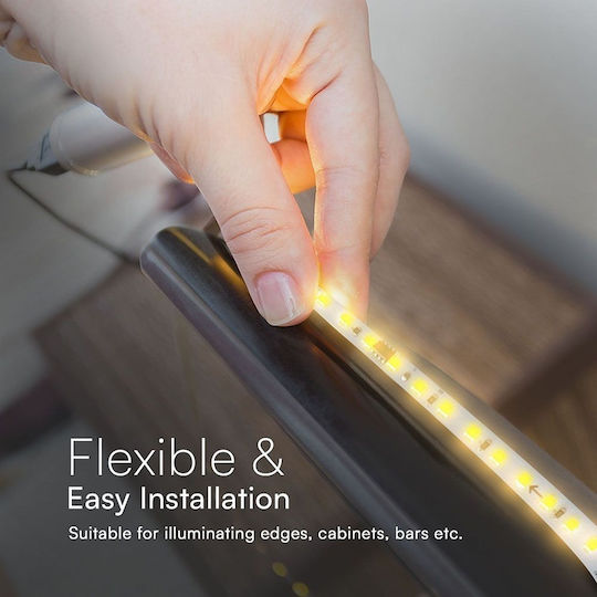 V-TAC Bandă LED 24V Lumină Albă Naturală 10m Tip SMD2835