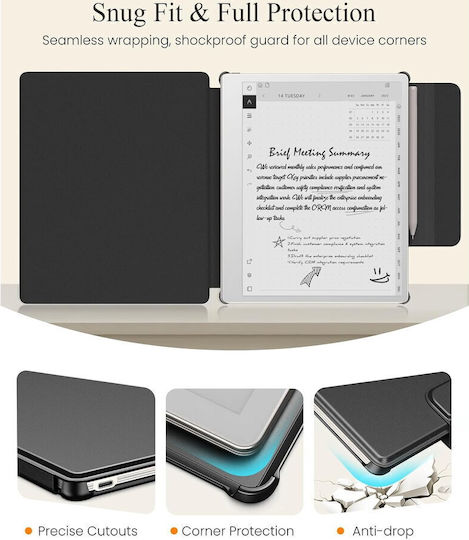 reMarkable Flip Cover Neagră (reMarkable Paper Pure 10.3)