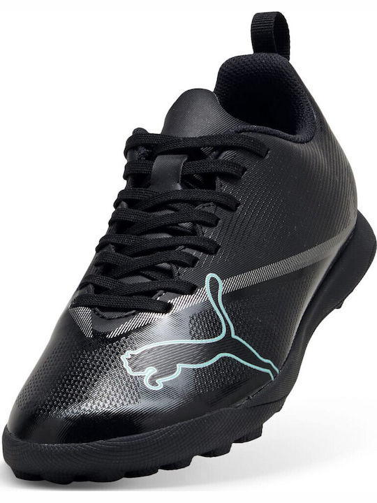 Play Tt Jr TT Kinder Fußballschuhe und Stollenschuhe mit Rasen Schwarz