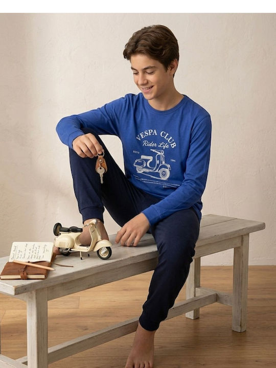 Nina Club Kids Pyjamas Winter Blue