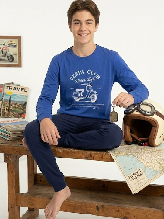 Nina Club Kids Pyjamas Winter Blue