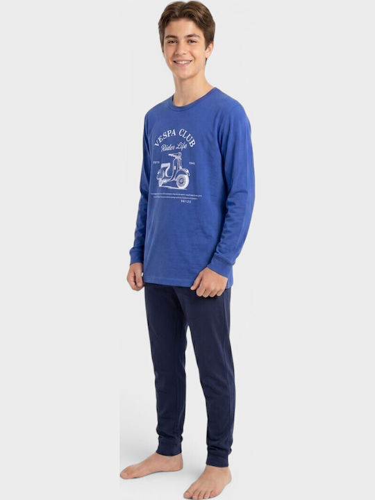 Nina Club Kids Pyjamas Winter Blue