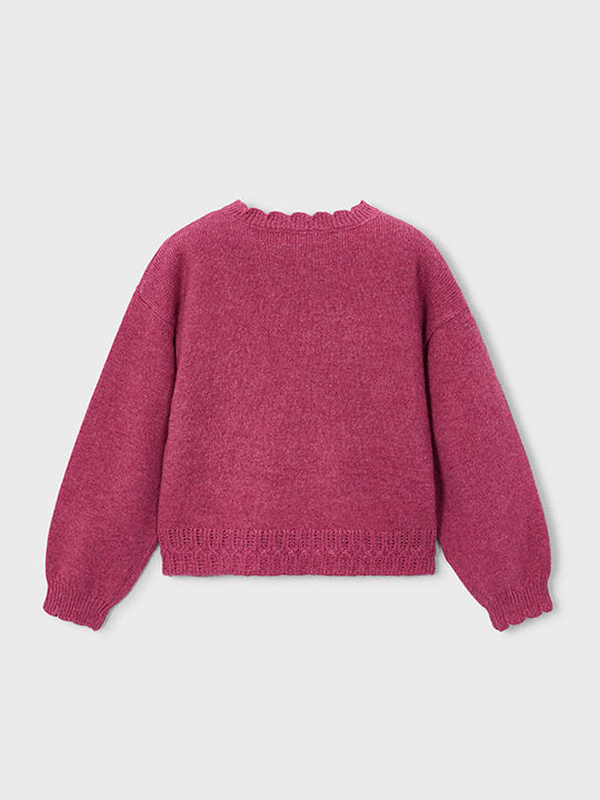 Mayoral Pulover Pentru Copii Cu Mâneci Lungi Magenta