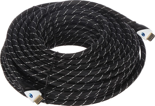 Cablu HDMI De Sex Masculin - HDMI De Sex Masculin 25m Argintiu