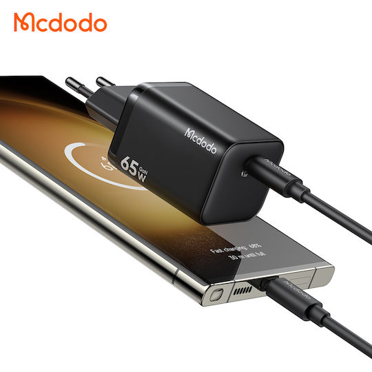 Mcdodo Wireless GaN Charger with USB-C Port 65W Black (CH-0850)