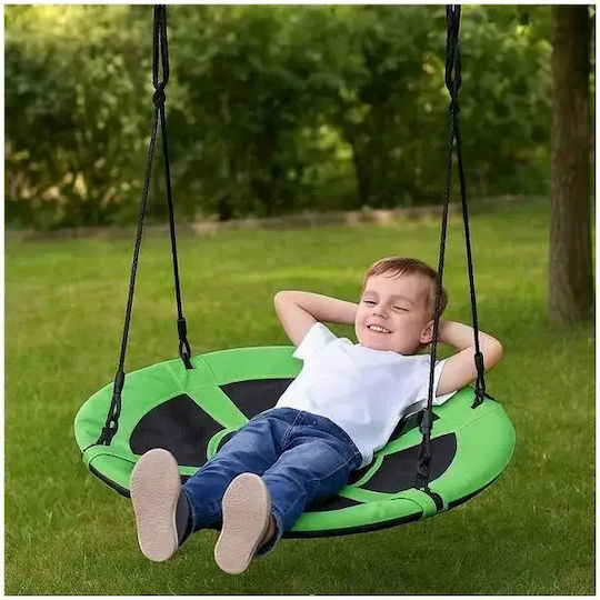 BabyMix Leagăn Nest Atârnare Metalic Pentru 3+ Ani Verde