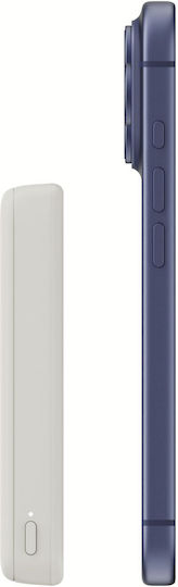 Belkin BoostCharge Slim Qi2 Power Bank 10000mAh 30W mit USB-C Ausgangsanschlüsse Beiges