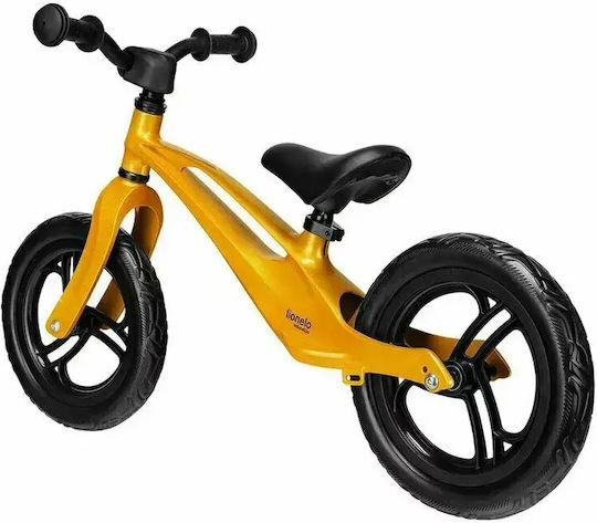 Lionelo Bicicletă fără pedale pentru copii Auriu