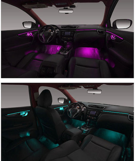 Digital IQ Interior Hidden Ambient Lighting DIG AMBIENT Nissan Qashqai II (PB)