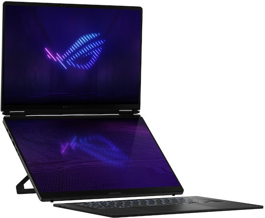 Asus Zephyrus Duo 16 GX651AX-SR075X 16" OLED Ecran tactil 120Hz (Ultra 9-386H/64GB/2TB SSD/GeForce RTX 5090/W11 Pro) Gri Stellar (Tastatură US)