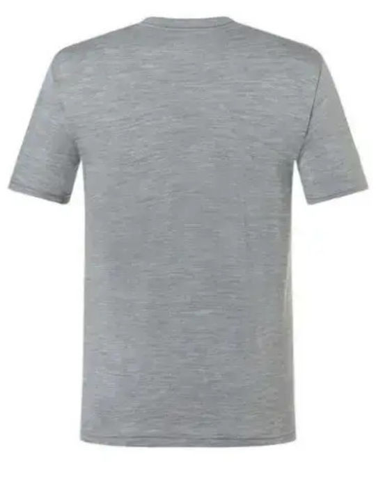 Sportliches Kurzarm T-Shirt Grau