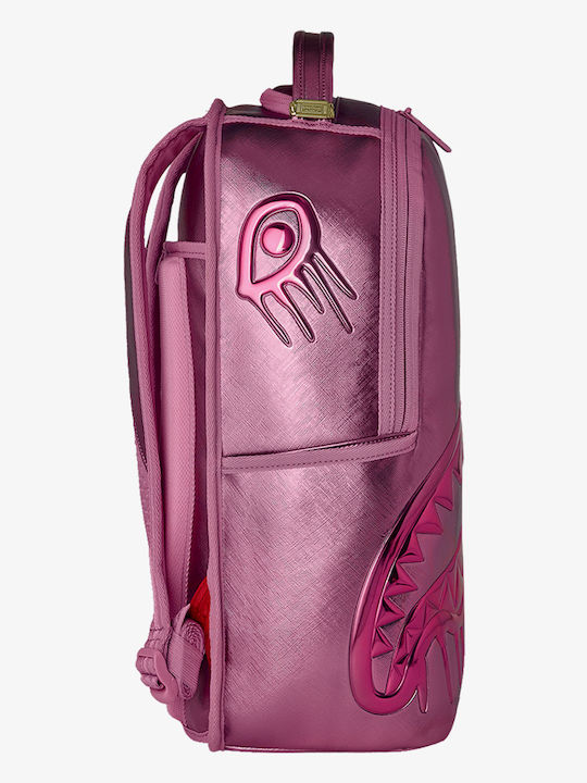 Sprayground Rucsac Școlar Metallic Pink Metallic Drip Roz 24 x 13 x 37 cm Sprayground Rucsac Școlar Metallic Pink Metallic Drip Roz 24 x 13 x 37 cm