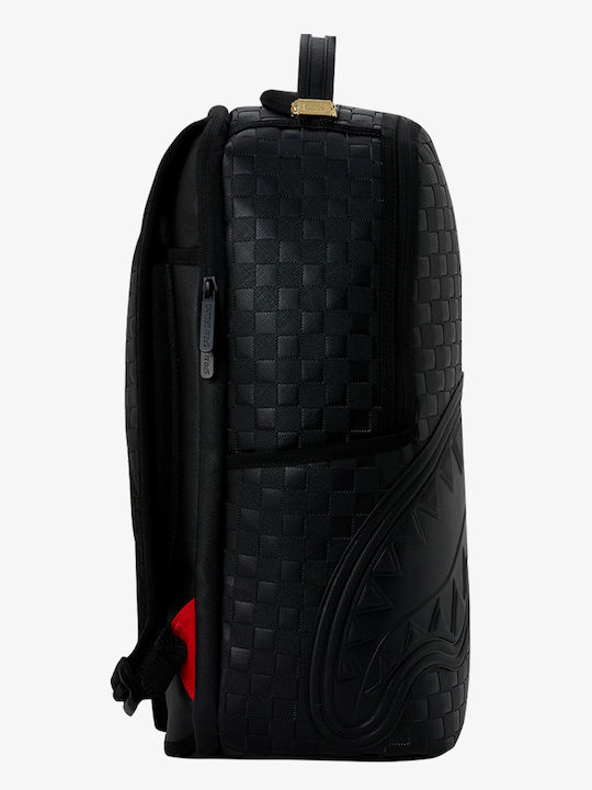 Sprayground Raised Check Раница Черна