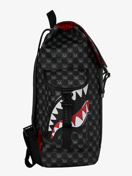 Sprayground Men Sharks In Paris Wtf Bubbly Ученическа Раница Сив 29 x 15 x 45.7см