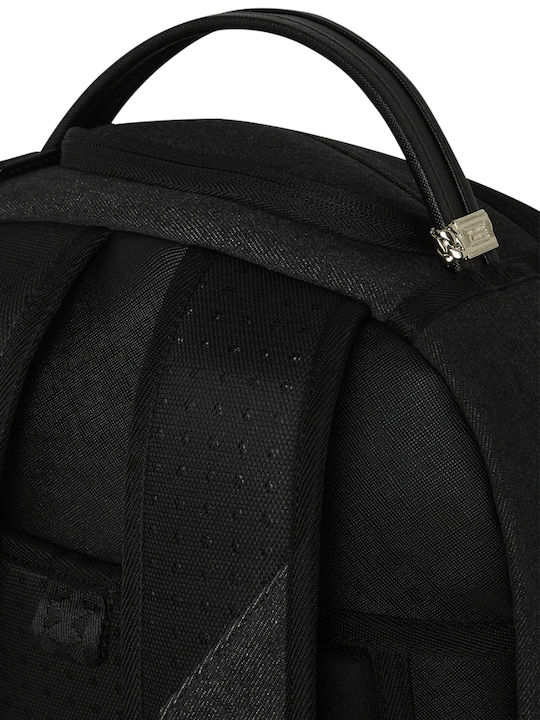 Sprayground Black Denim Tear Shark School Backpack Junior High-High School Black Denim Tear Shark 22 Litre 29 x 15 x 45.7 cm