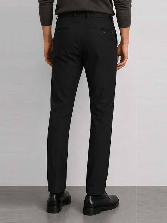 Chino Trousers in Relaxed Fit Black