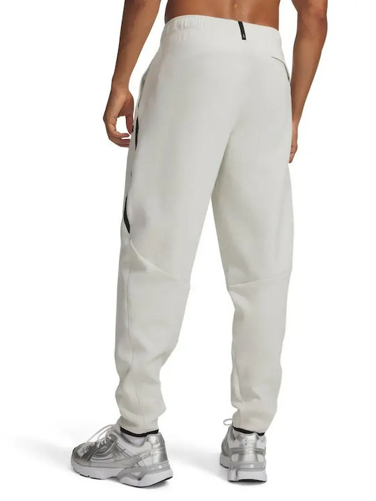 Unstoppable Sweatpants with Elastic White